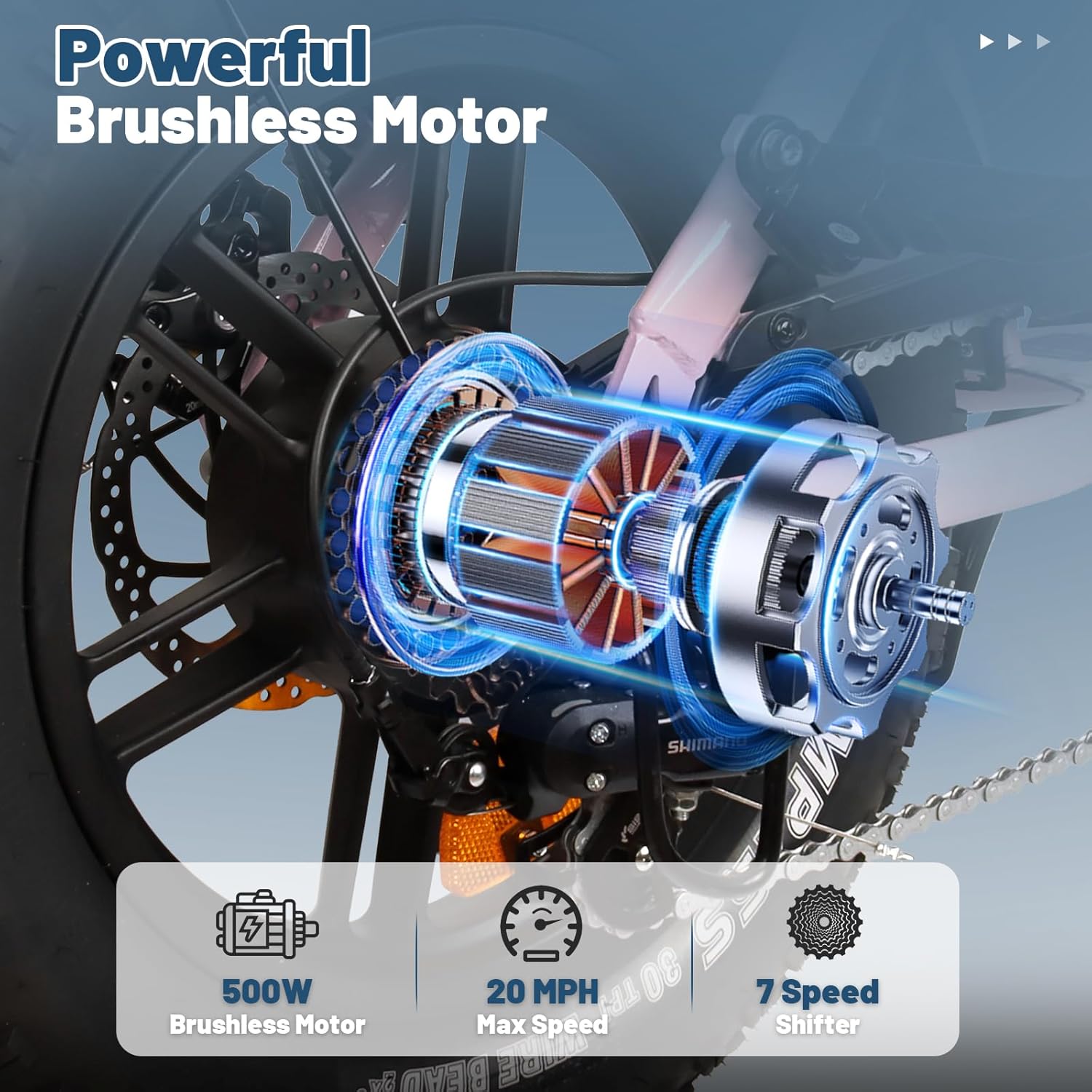 OUXI V8 Mini Electric Bike