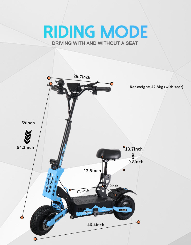 Arwibon GT08 Electric Scooter