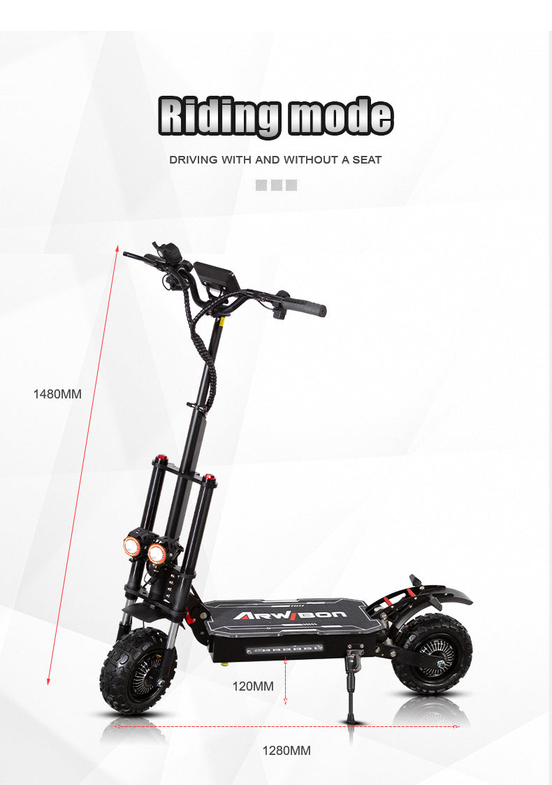 Arwibon Q12Plus Electric Scooter